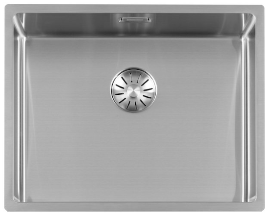 OUTLET Beschadigd!! Lorreine 50SP37 rvs spoelbak 50x37 cm vlakbouw onderbouw en opbouw 1208971626