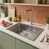 Pure.Sink Luxion Stainless steel sink 55x40 cm undermount, flush mount, and top mount PLX5540-02