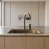 Pure.Sink Luxion 2-hole Matte Black Kitchen Faucet with Round Spout PLX2HR-10