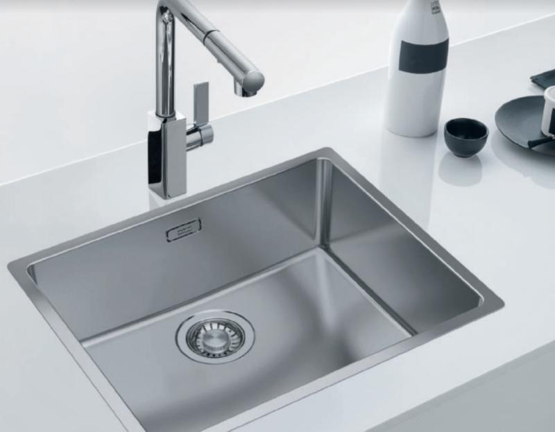 OUTLET BESCHADIGD !! Franke Maris MRX 210.50 rvs spoelbak 50x40 vlakinbouw 1208971785