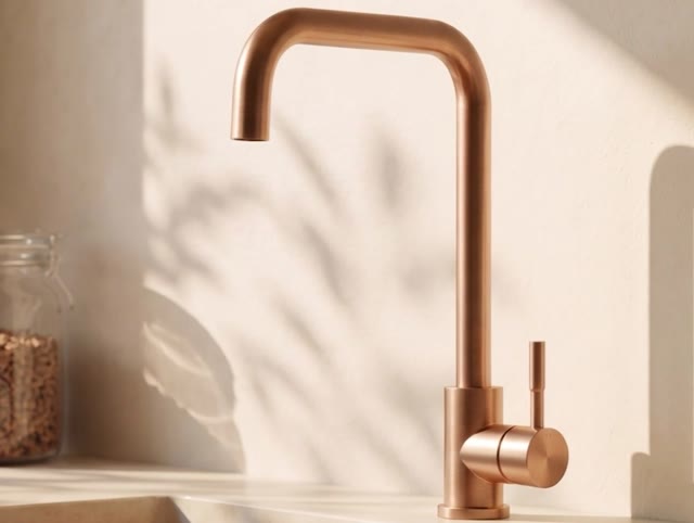 Pure.Sink Elite Steel Pure keukenkraan PVD Koper PS8010-62
