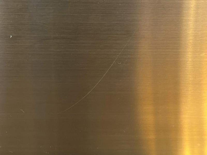 OUTLET Beschadigd!! Pure.Sink Exclusivo grote Koperen spoelbak 70x40 cm 10mm radius onderbouw, vlakinbouw en opbouw 1208972332