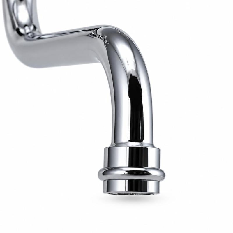Aquanello Heritage Ascot Klassieke Keuken Muurkraan Chroom CR-4111-HA