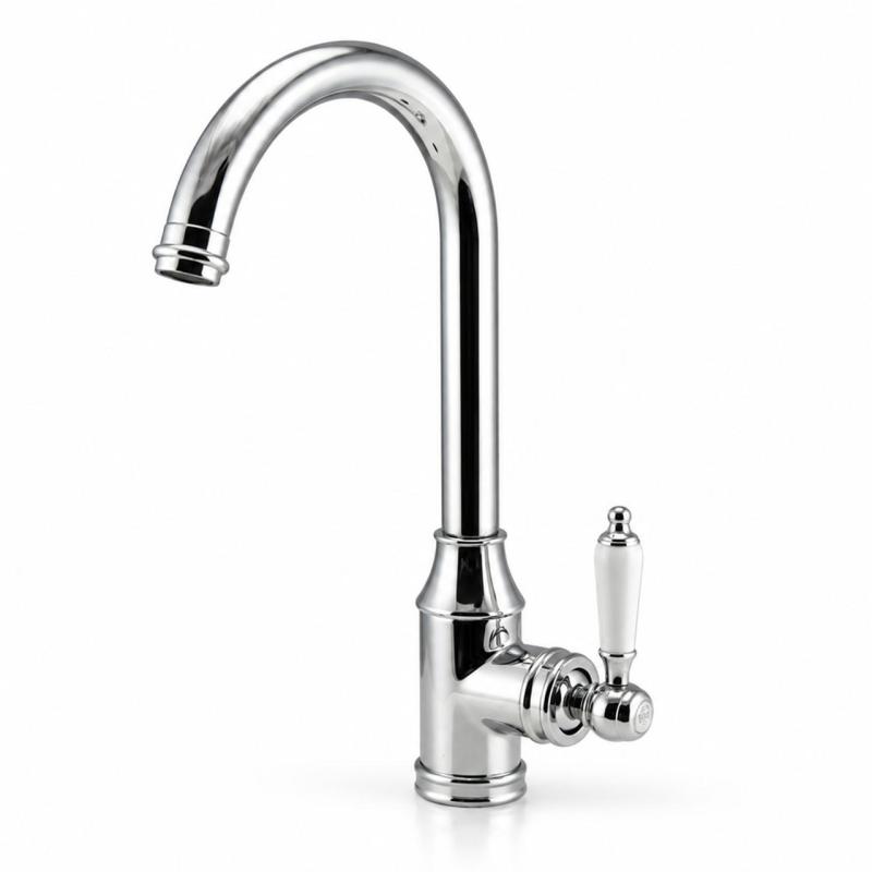 Aquanello Heritage Manor Klassieke Keuken Nostalgische Keukenkraan Chroom CR-9001-HM