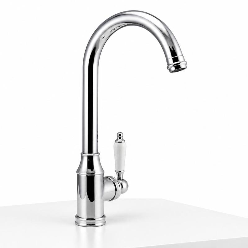 Aquanello Heritage Manor Klassieke Keuken Nostalgische Keukenkraan Chroom CR-9001-HM
