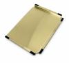 Pure.Sink Comfort Gold-colored mobile drain tray, 430x325mm, for sink, PEXTRAY-60