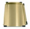 Pure.Sink Comfort Gold-colored mobile drain tray, 430x325mm, for sink, PEXTRAY-60