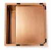 Pure.Sink Comfort Copper portable draining tray, 430x325mm, for sink, PEXTRAY-62