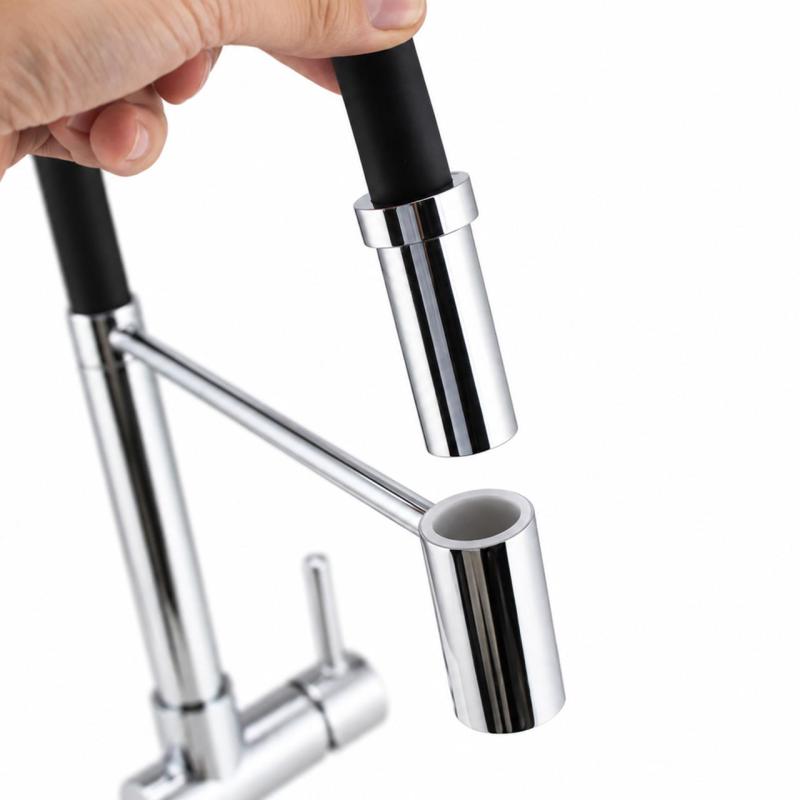 Aquanello Gastro Keukenmengkraan met Flexibele Uitloop Chroom CR-4400-GT