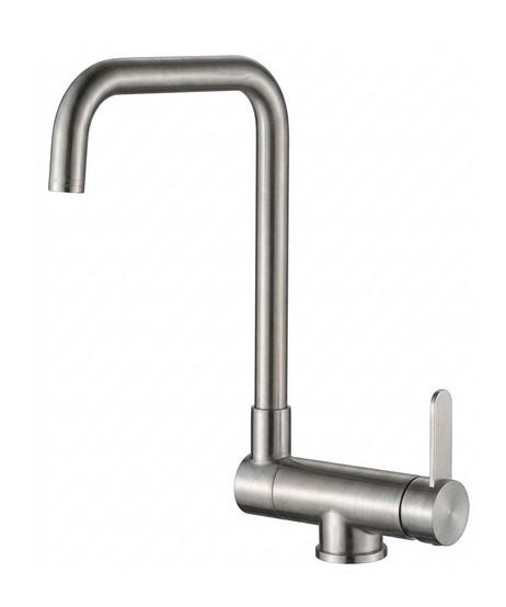 Aquanello Forma Solid Stainless Steel Pull-Down Kitchen Faucet SS-1011-FM