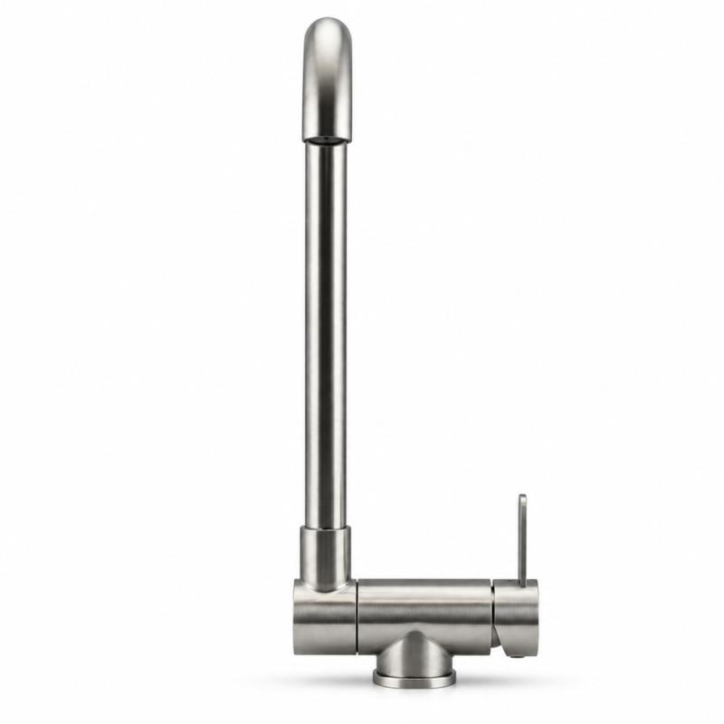 Aquanello Forma  RVS Neerklapbare Venster Keukenkraan SS-1011-FM