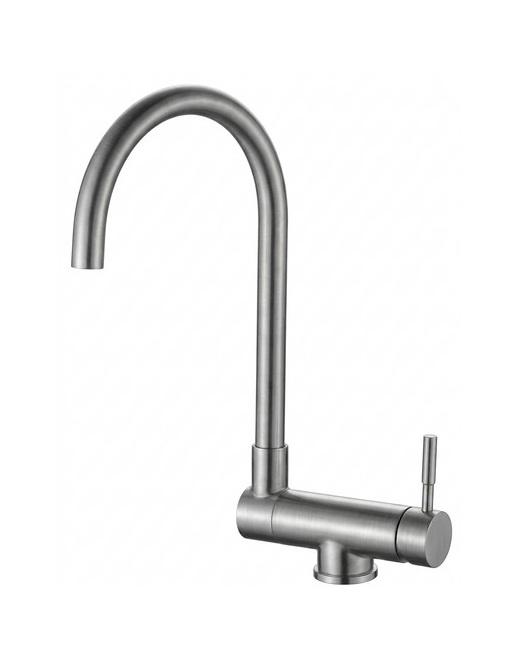 Aquanello Forma Solid Stainless Steel Pull-Down Kitchen Faucet SS-1012-FM