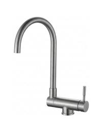 Aquanello Forma Solid Stainless Steel Pull-Down Kitchen Faucet SS-1012-FM