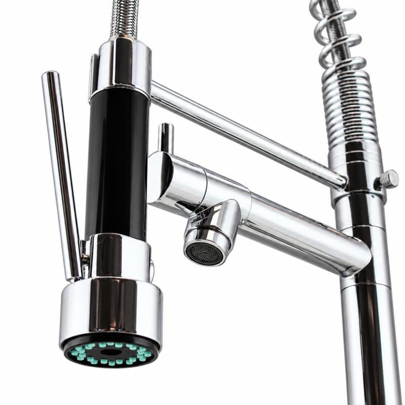Aquanello Gastro Keukenkraan met Professionele Sproeifunctie Chroom CR-4402-GT