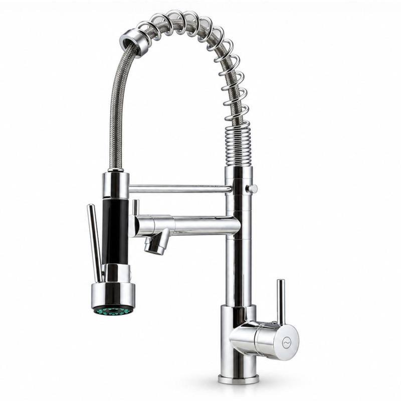 Aquanello Gastro Keukenkraan met Professionele Sproeifunctie Chroom CR-4402-GT