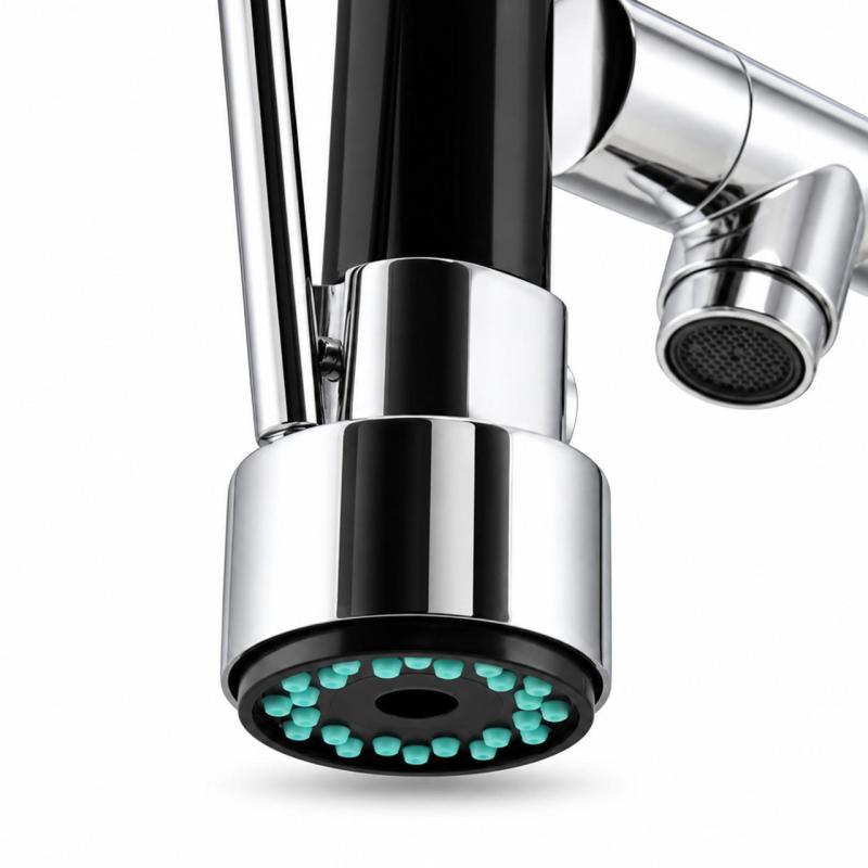 Aquanello Gastro Keukenkraan met Professionele Sproeifunctie Chroom CR-4402-GT