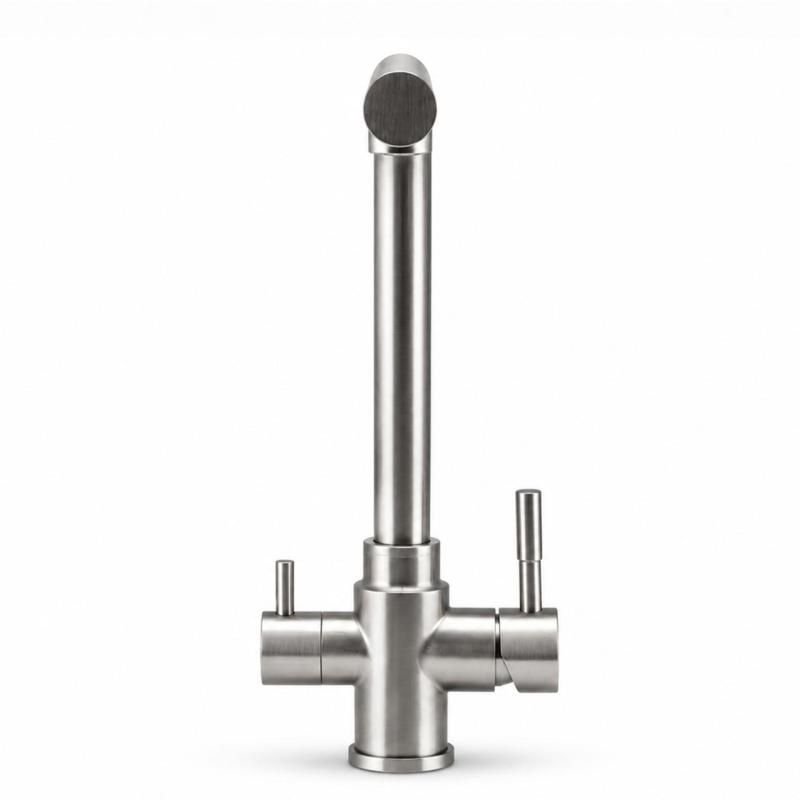 Aquanello Limpia RVS 3-weg Keukenkraan met  Gefilterd Water SS-1600-LP
