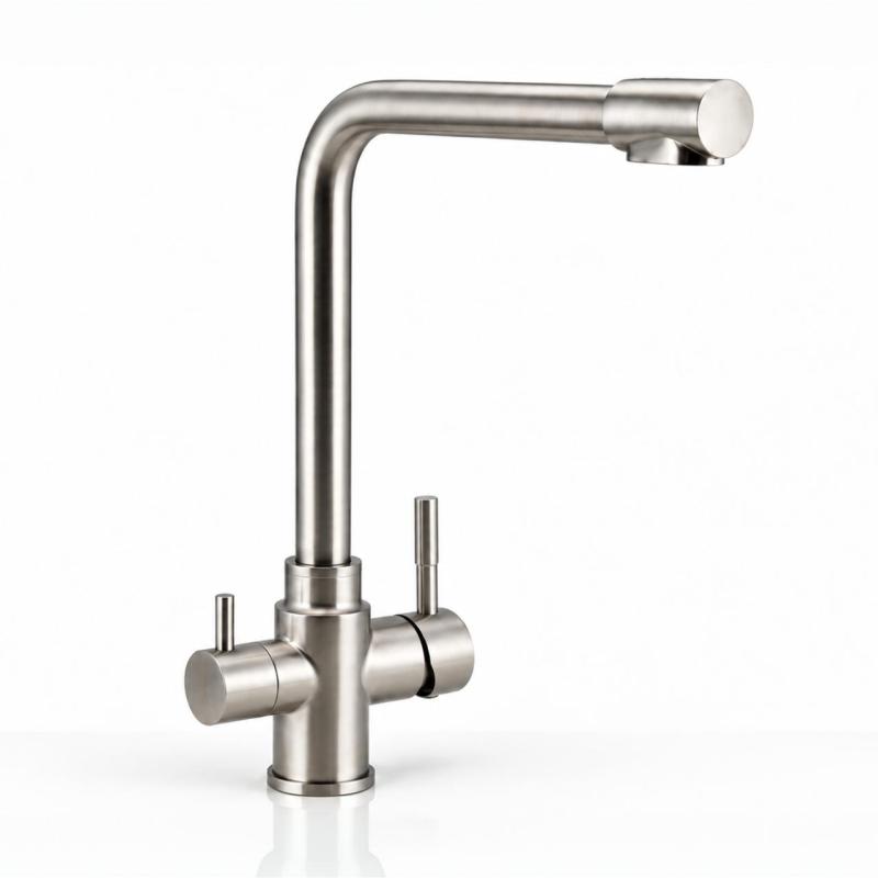 Aquanello Limpia RVS 3-weg Keukenkraan met  Gefilterd Water SS-1600-LP