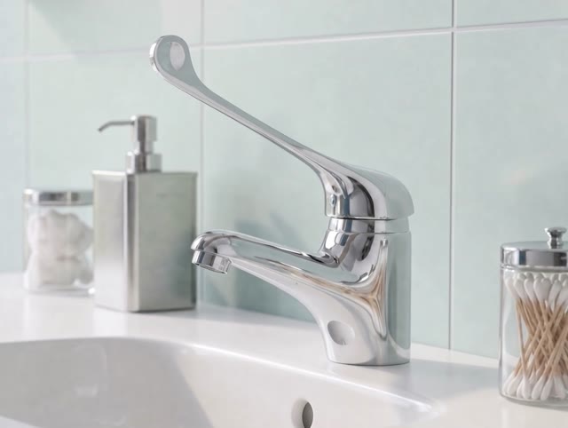 Aquanello Medic Wastafelmengkraan met Extra Lange Hendel Chroom CR-1103-MD