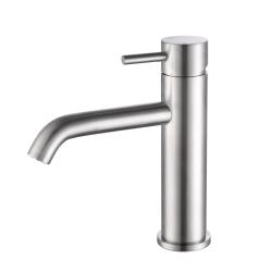 Aquanello Eterna Mitigeur de lavabo à levier unique en acier inoxydable brossé ET1000-02