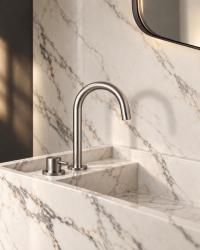 Aquanello Eterna 2-gats Wastafelmengkraan RVS geborsteld ET1200-02