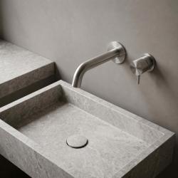 Aquanello Eterna Stainless Steel Wall-Mounted Spout 18 cm for Sink or Tub ET1518-02