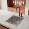 Pure.Sink Comfort Stainless steel sink, 34x40 cm, undermount, flush-mount, and top-mount PCM3440-02