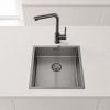Pure.Sink Comfort Stainless steel sink, 34x40 cm, undermount, flush-mount, and top-mount PCM3440-02