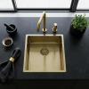 Pure.Sink Comfort PVD Gold Sink 34x40 cm (Under-mount, Flush-mount, and Over-mount) PCM3440-60