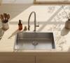 Pure.Sink Comfort Large stainless steel sink, 70x40 cm, 10 mm radius, undermount, flush-mount, and top-mount, PCM7040-02