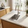 Pure.Sink Comfort Small stainless steel sink, 18x40 cm, undermount, flush-mount, and top-mount PCM1840-02