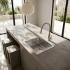 Pure.Sink Comfort Speciale 35 cm short stainless steel sink, 40x35 cm, space-saving PCM4035-02