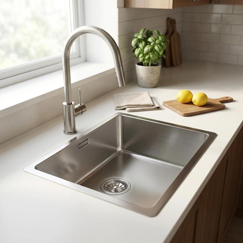 Pure.Sink Comfort Speciale 35cm korte RVS spoelbak 40x35 cm ruimte besparend PCM4035-02