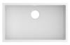 Pure.Sink Eternal Quartz White Sink 70x40 cm Under-Counter and Over-Counter PEG7040-32