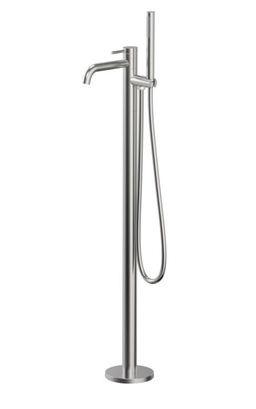 Aquanello Eterna Vrijstaande Badkraan RVS met Handdouche ET3000-02