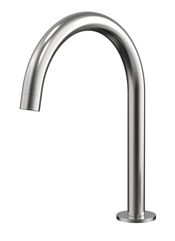 Aquanello Eterna Stainless Steel Round Bathtub Spout 20 cm ET3110-02