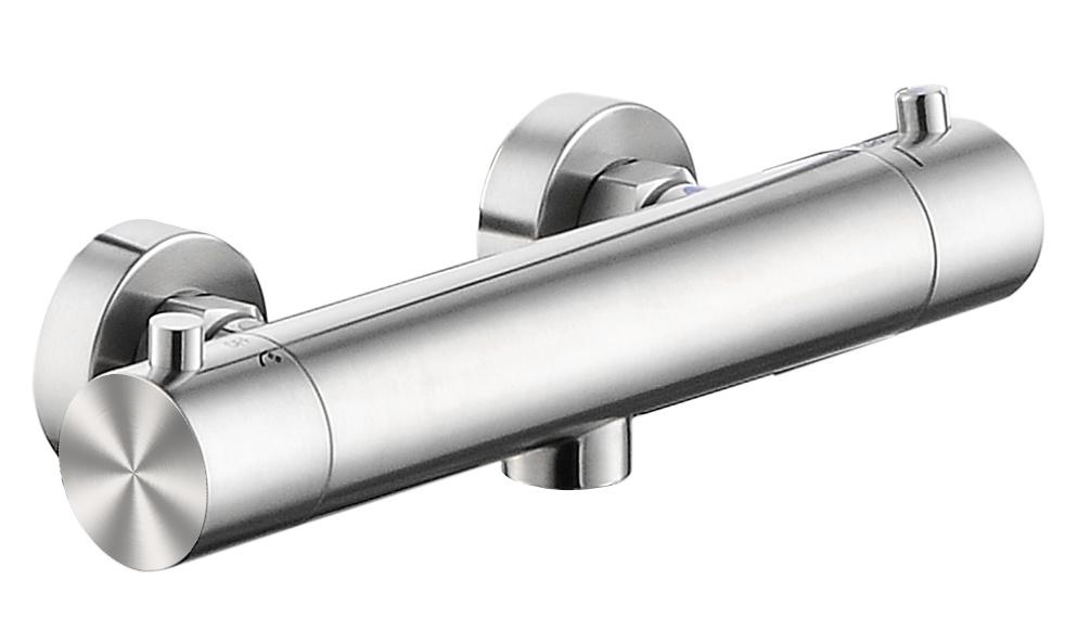 Aquanello Eterna Robinet termostatic de duș cu montare la suprafață din oțel inoxidabil ET2600-02