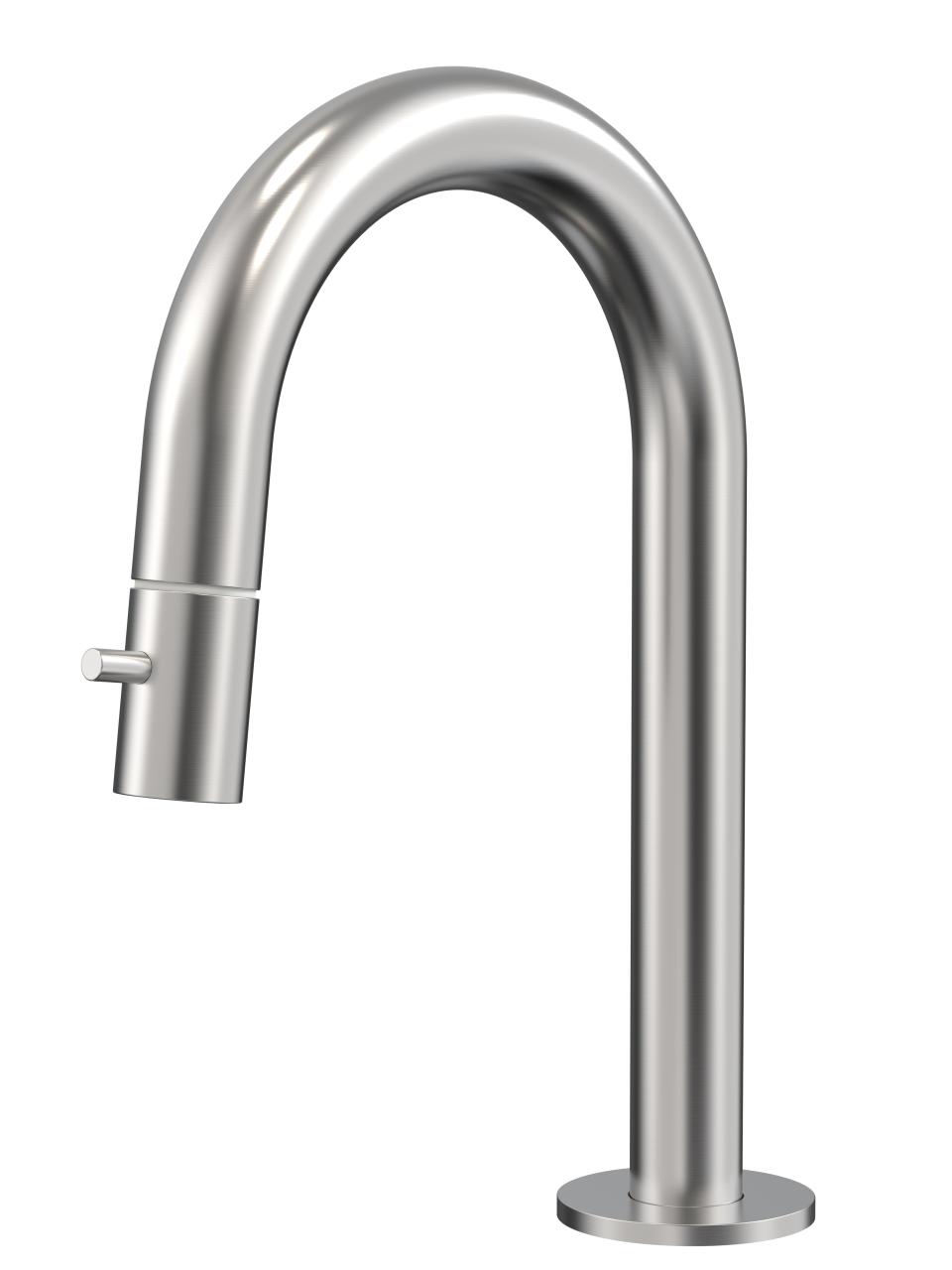 Aquanello Eterna Tall Stainless Steel Sink Faucet Cold Water ET4002-02