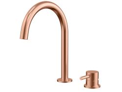 Aquanello Eterna Baterie pentru chiuvetă cu 2 găuri cu finisaj de cupru periat ET1200-62