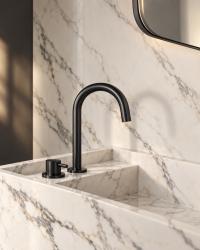 Aquanello Eterna 2-gats Wastafelmengkraan Mat Zwart  ET1200-10