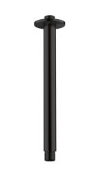 Aquanello Eterna Braț de duș pentru montare pe tavan rotund 25 cm negru mat ET2125-10