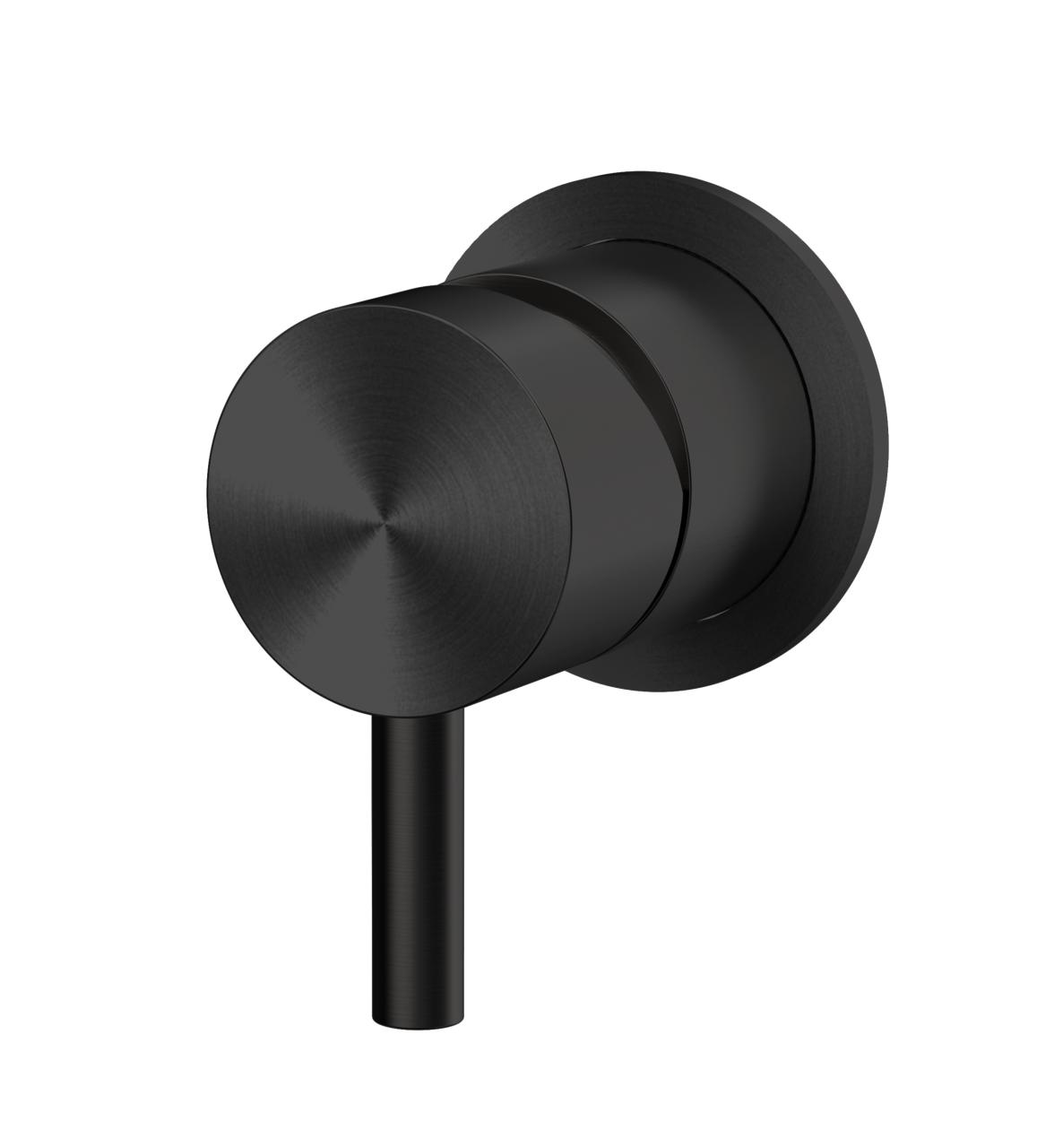 Aquanello Eterna Finishing Piece for 1-Way Built-In Mixer Faucet Matte Black ET2200-10
