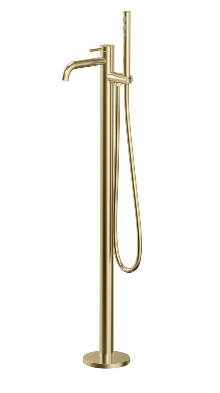 Aquanello Eterna Freestanding Bath Faucet PVD Gold with Hand Shower ET3000-60