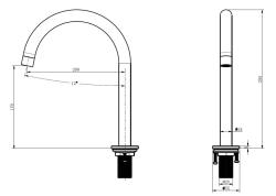 Aquanello Eterna Ronde Badranduitloop RVS ET3110-02