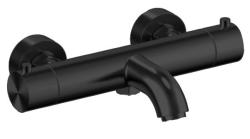Aquanello Eterna Robinet termostatic de baie cu 2 căi montare la suprafață negru mat ET3600-10