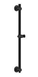 Aquanello Eterna Bară glisantă cu racord de apă 620 mm negru mat ET2710-10