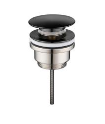 Aquanello Eterna Pop-Up Sink Stopper Matte Black ET1600-10