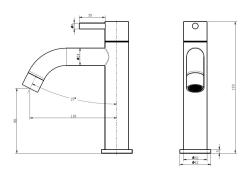 Aquanello Eterna Chrome-Look Stainless Steel Faucet ET4001-01