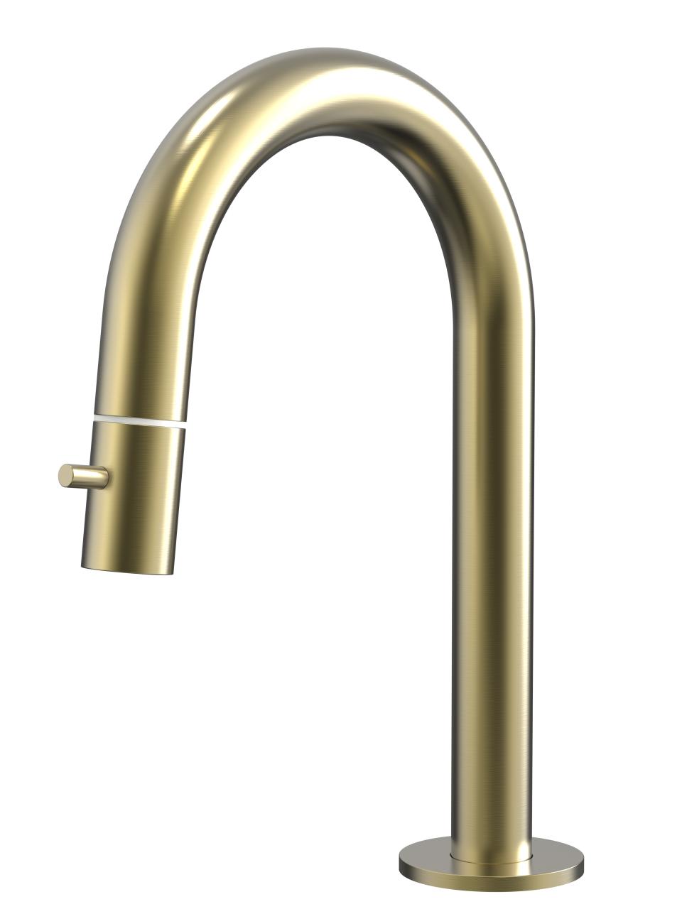 Aquanello Eterna Tall Faucet PVD Gold Cold Water ET4002-60