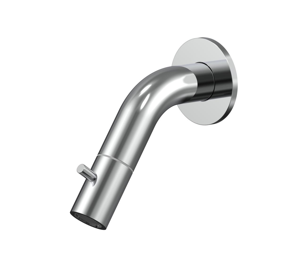 Aquanello Eterna Wall Mounted Faucet Chrome Look Stainless Steel ET4003-01